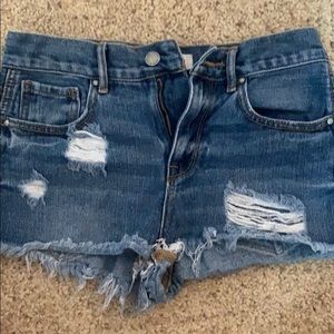 Denim Shorts Size 25